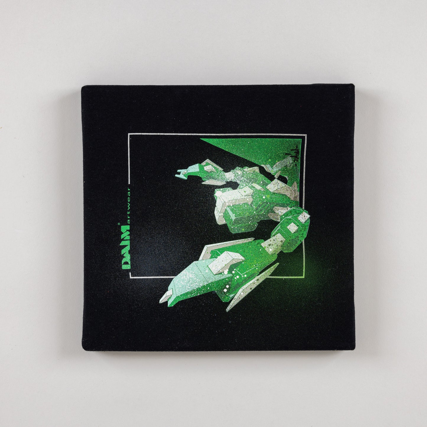 Robo Cat green