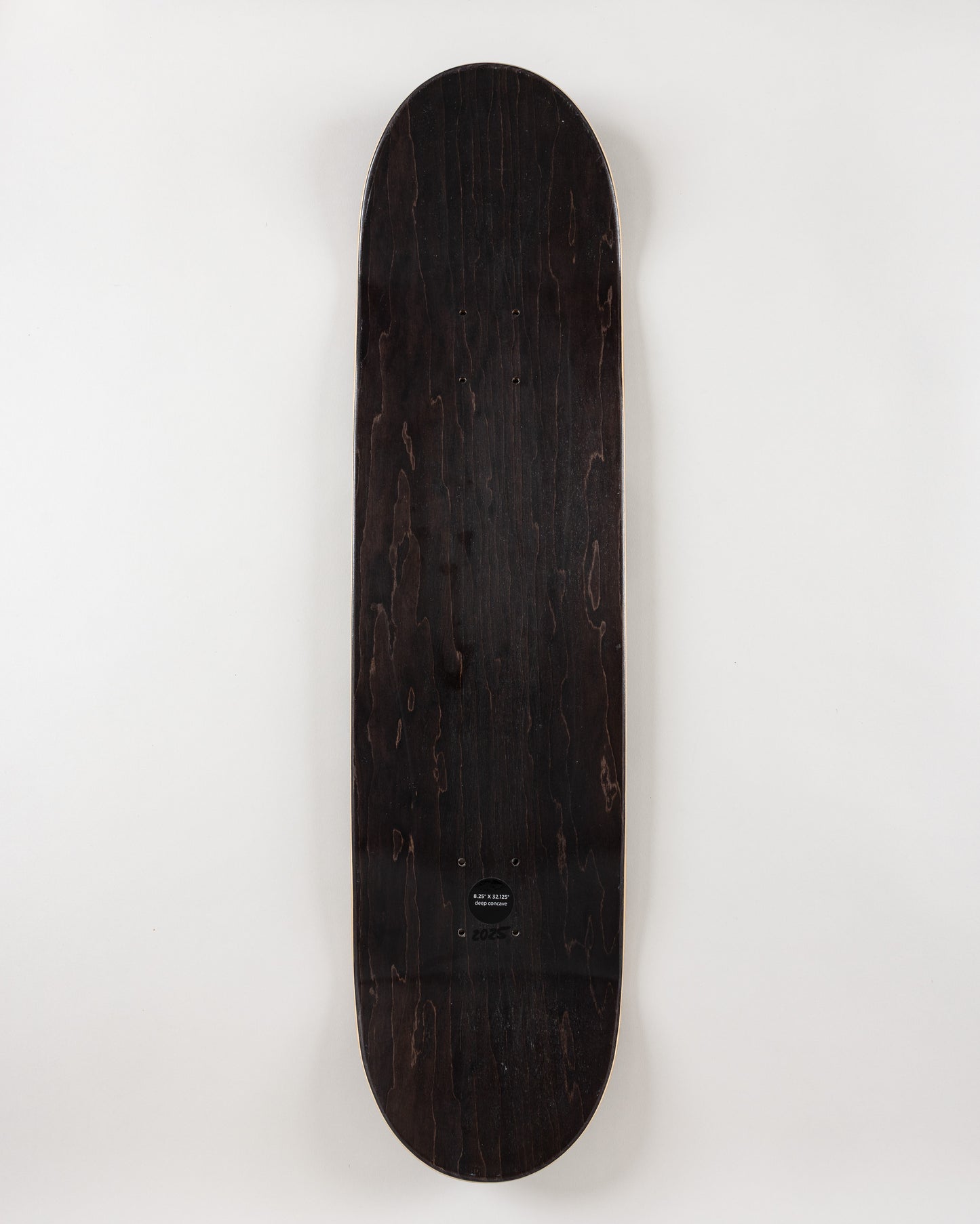 DAIM Skateboard  (The black-lightstripe spraypaint edition of 3)