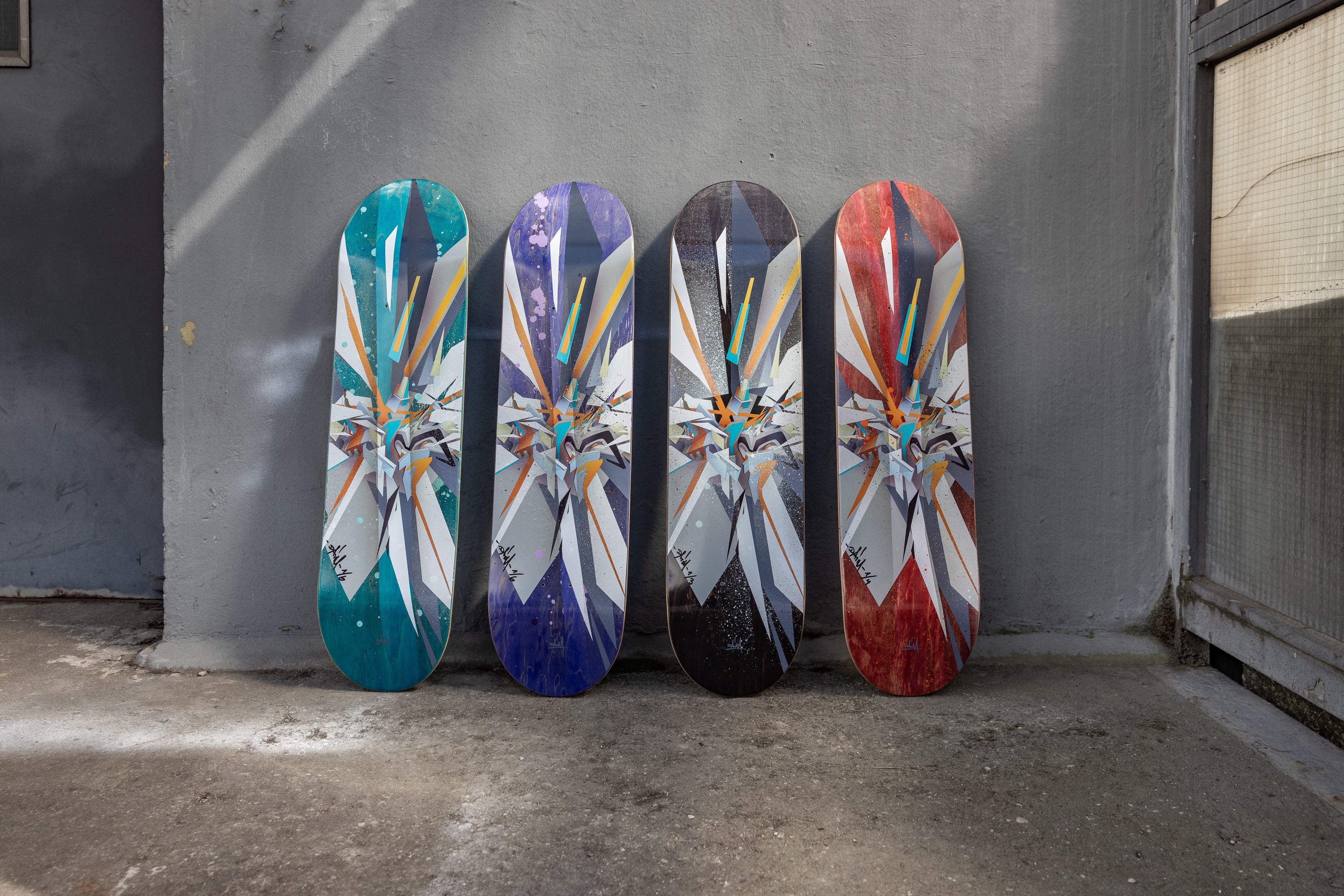SKATEBOARD Spraypaint Editions – Mirko Reisser (DAIM)